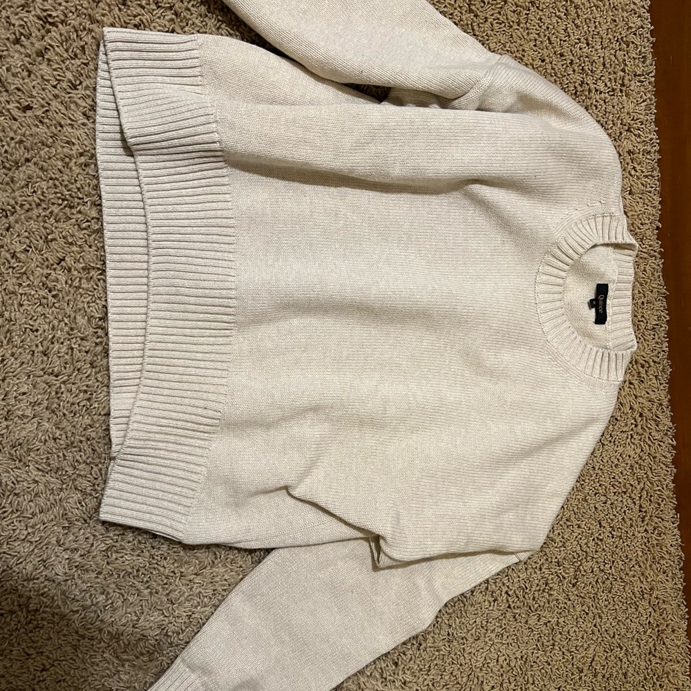 Quince Cream Knit Pullover